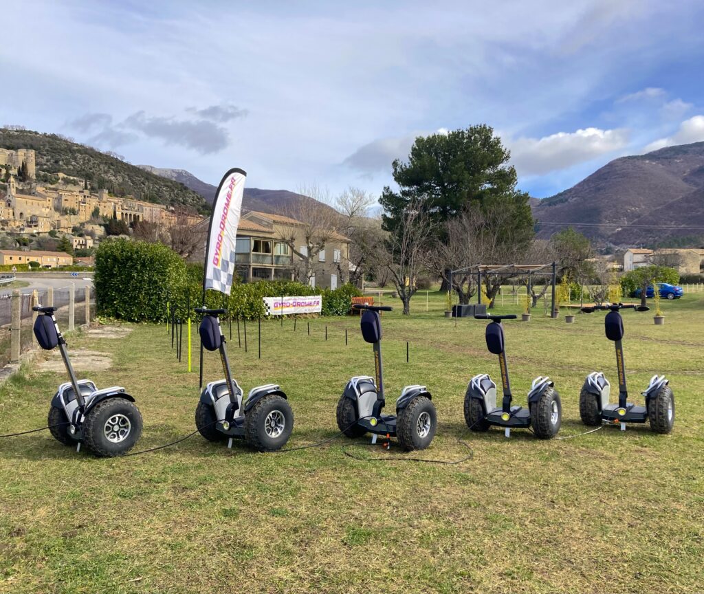 Photo de gyropodes à Montbrun-les-Bains