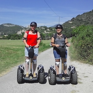 Photo souvenir d'une balade en gyropode