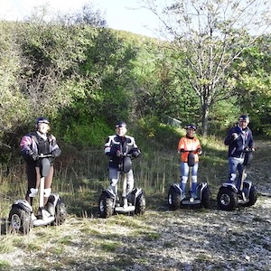 Photo souvenir d'une balade en gyropode