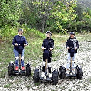 Photo souvenir d'une balade en gyropode