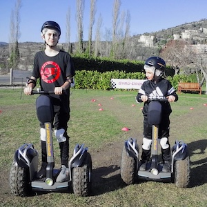 Photo souvenir d'une balade en gyropode