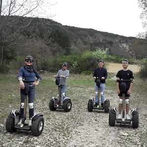 Photo souvenir d'une balade en gyropode