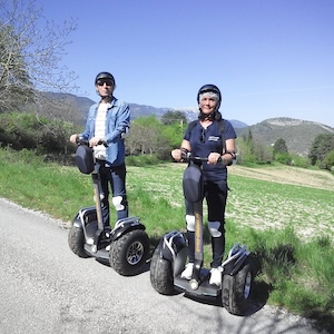 Photo souvenir d'une balade en gyropode