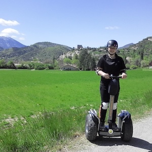 Photo souvenir d'une balade en gyropode