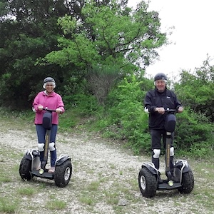 Photo souvenir d'une balade en gyropode