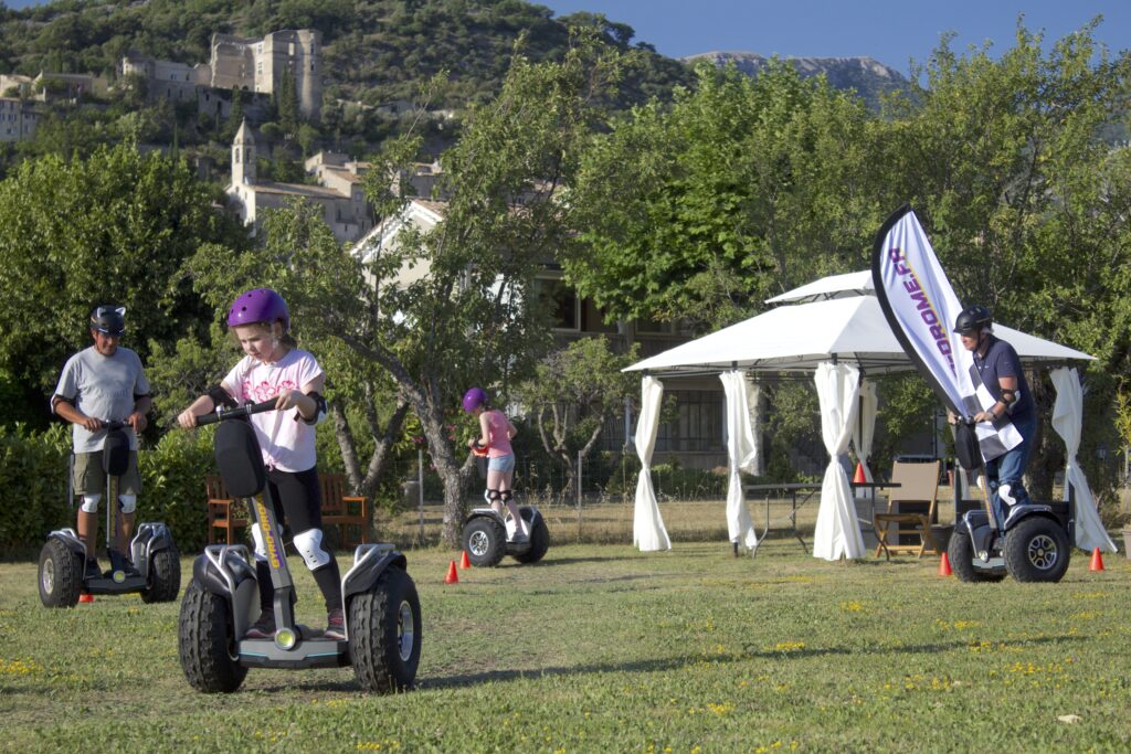 Photo souvenir d'une initiation en gyropode